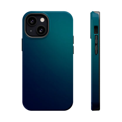 Deep Teal to Midnight Gradient Magnetic Impact Case