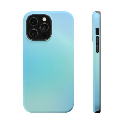 Aqua to Mint Gradient Magnetic Impact Case