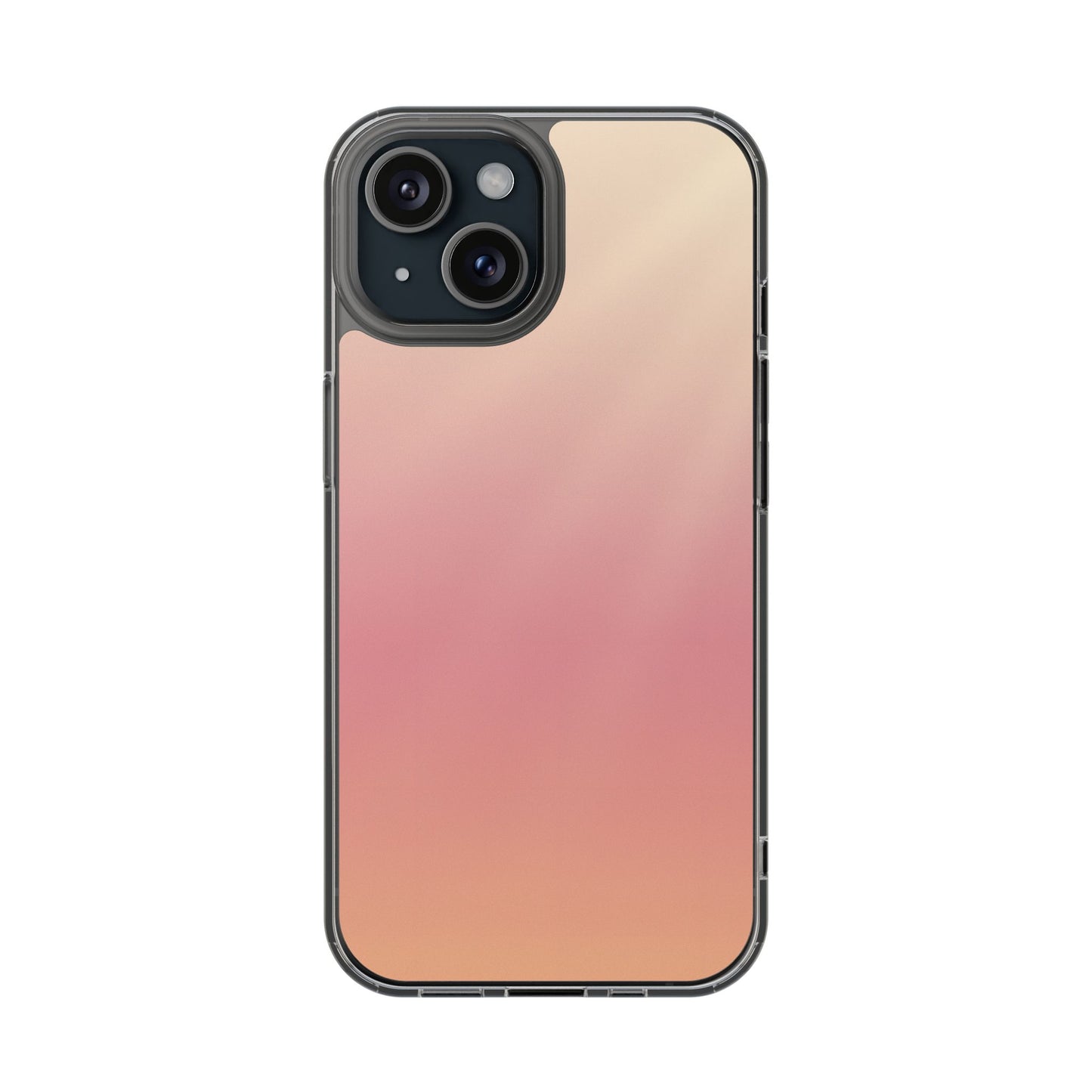 Golden Hour Aura Clear Case - MagSafe Compatible Warm Gradient Cover