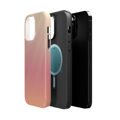 Sand to Dusty Rose Gradient Magnetic Impact Case