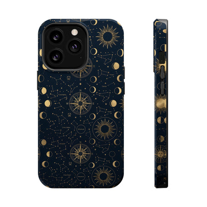 Solar Navigator Antique Gold Celestial Magnetic Case
