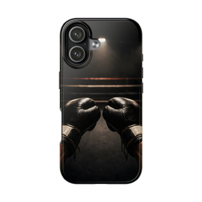 Boxing Gloves Ring POV Tough Case - Cinematic Combat Sports Cover for iPhone & Samsung