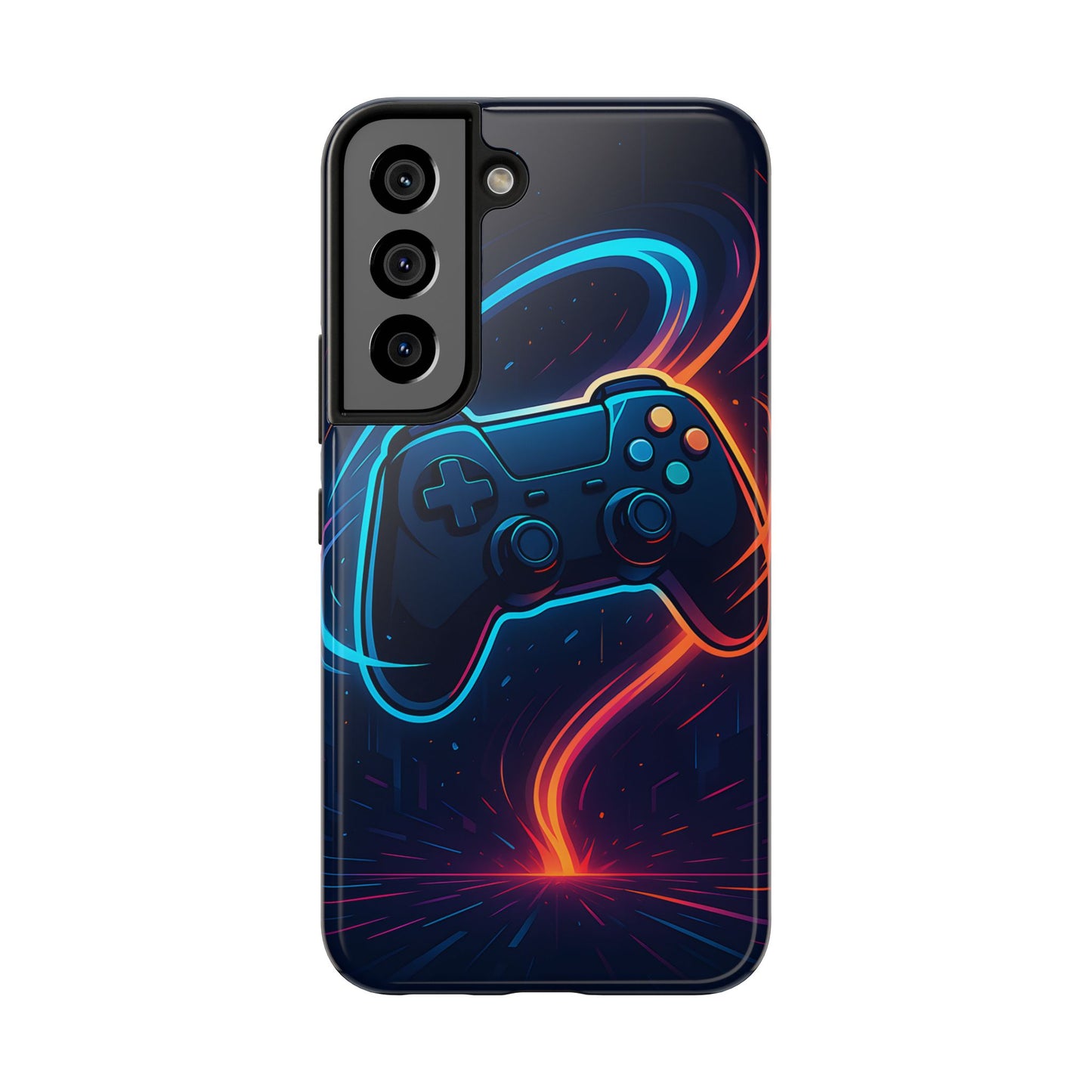 Neon Controller Gaming Tough Case - Electric Energy Cover for iPhone & Samsung