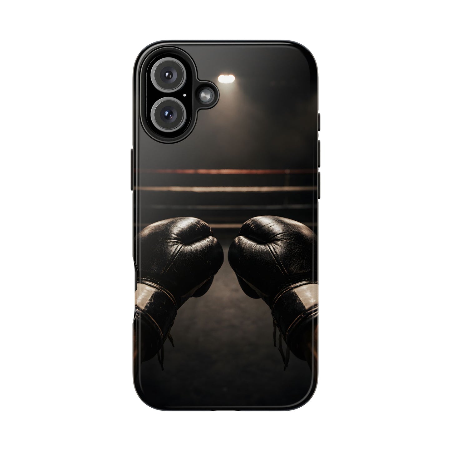 Boxing Gloves Ring POV Tough Case - Cinematic Combat Sports Cover for iPhone & Samsung