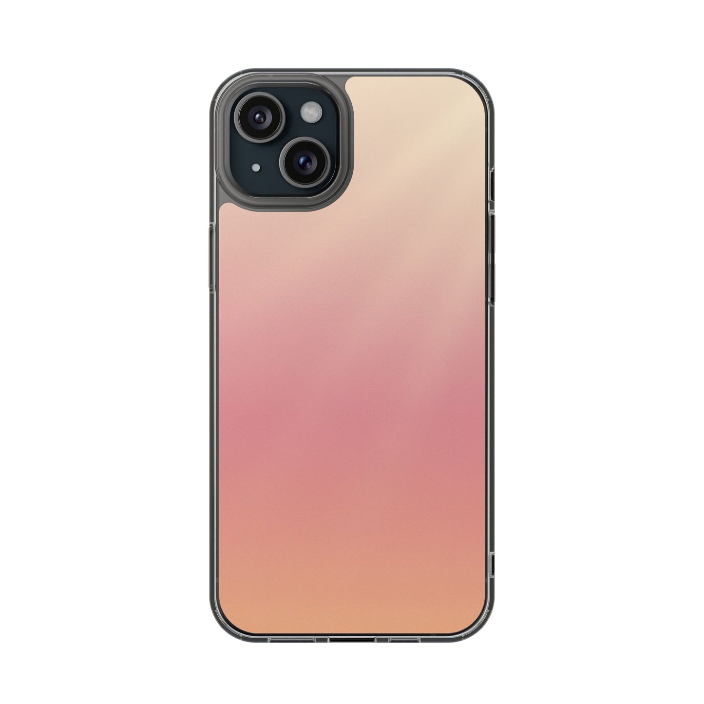 Golden Hour Aura Clear Case - MagSafe Compatible Warm Gradient Cover