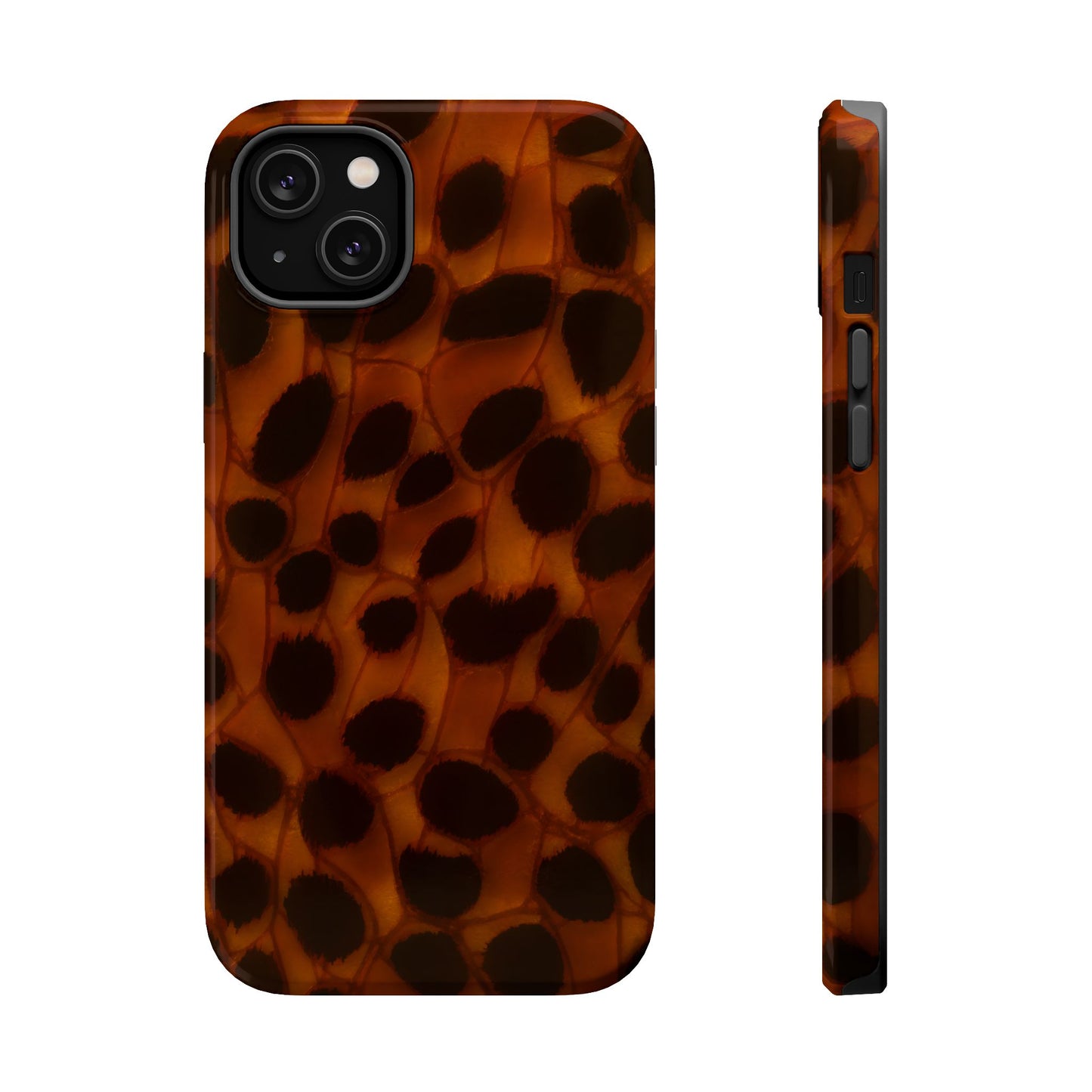 Dark Amber Tortoise Shell Magnetic Tough Case