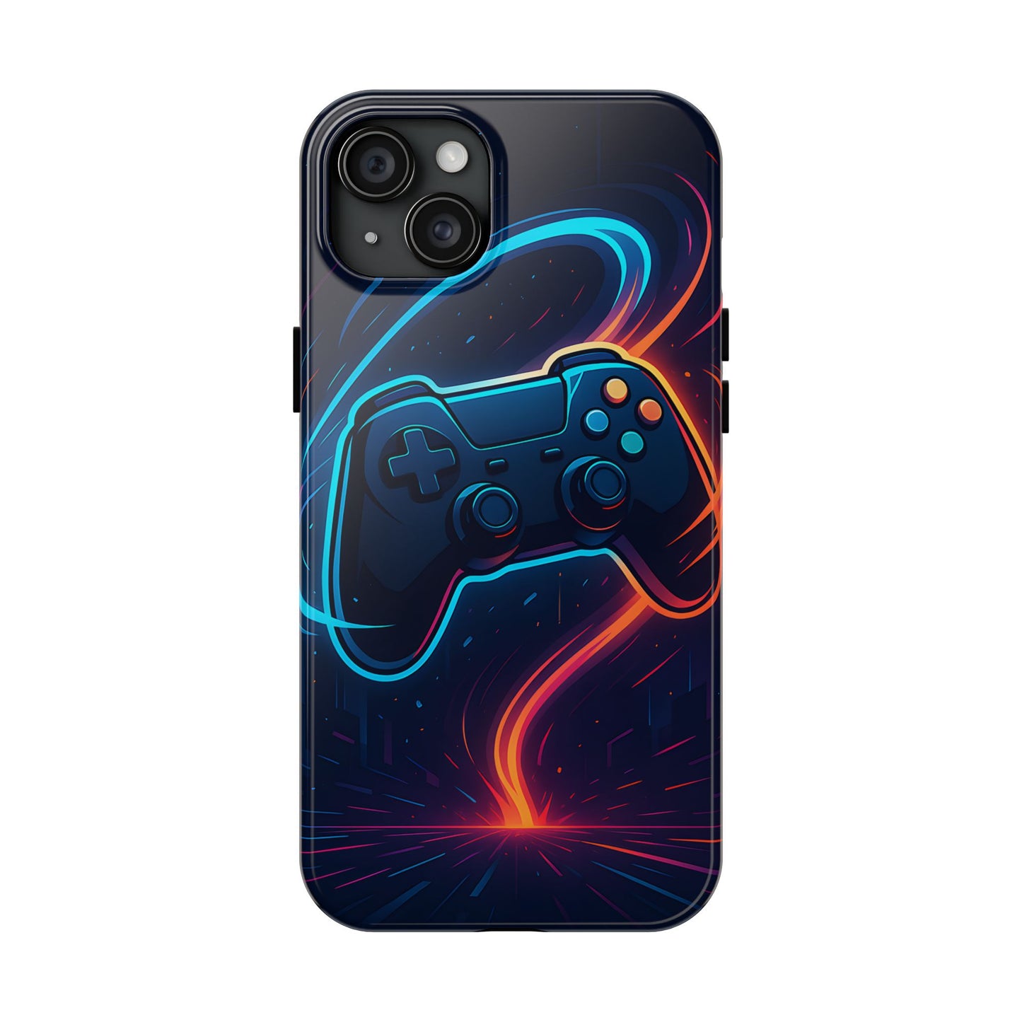 Neon Controller Gaming Tough Case - Electric Energy Cover for iPhone & Samsung