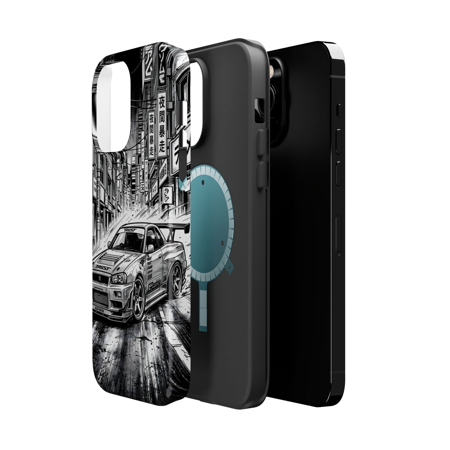 JDM Skyline Tokyo Drift Magnetic Impact Case