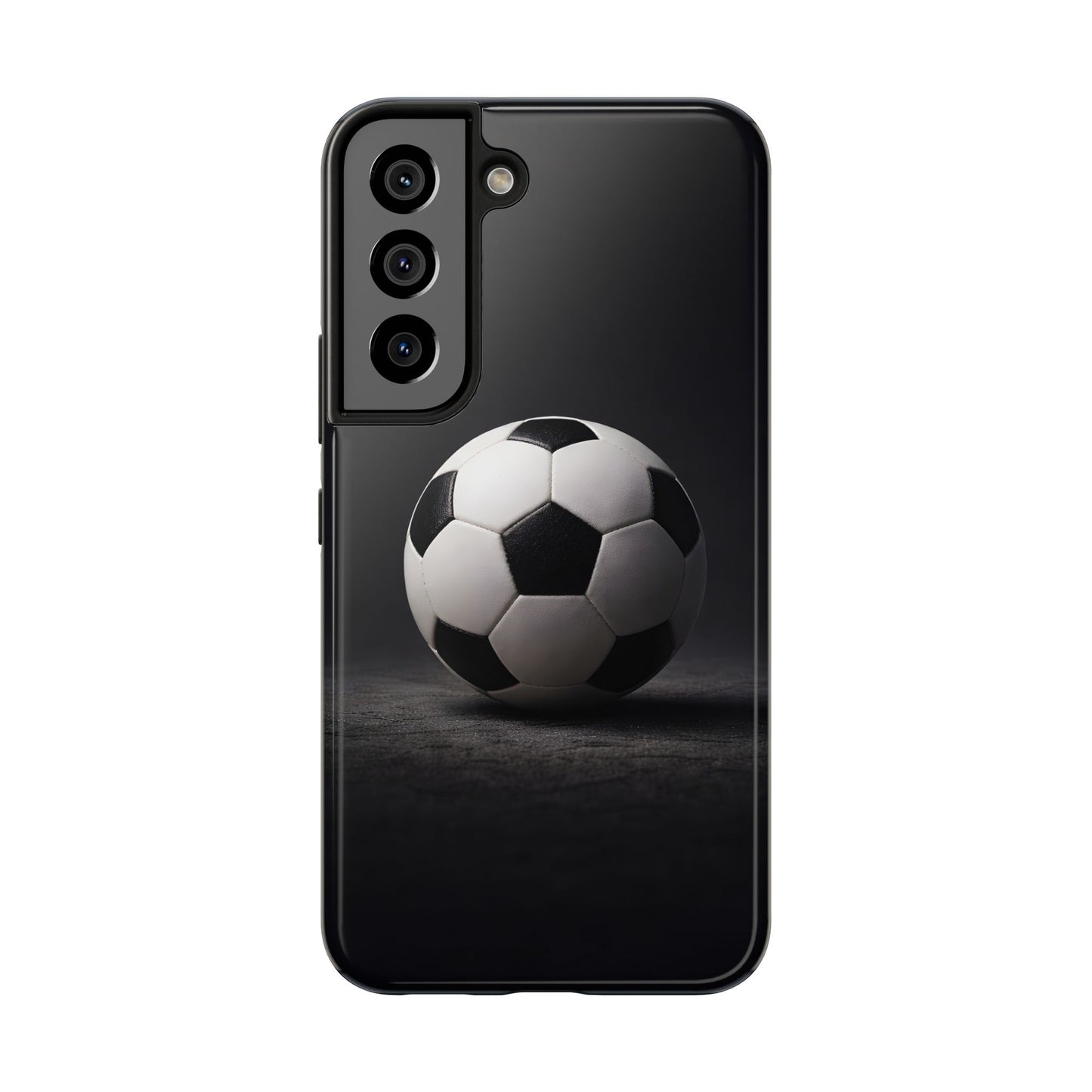 Professional Soccer Ball Tough Case - Minimalist Sports Cover for iPhone & Samsung