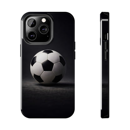 Professional Soccer Ball Tough Case - Minimalist Sports Cover for iPhone & Samsung
