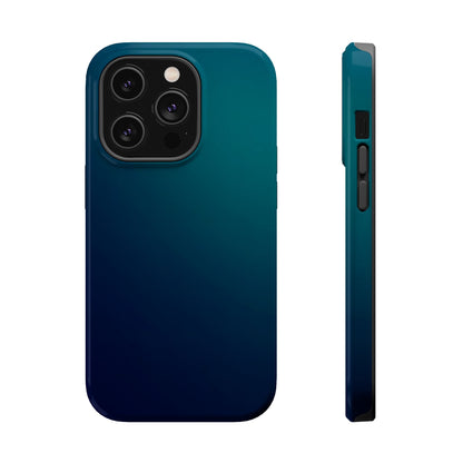 Deep Teal to Midnight Gradient Magnetic Impact Case