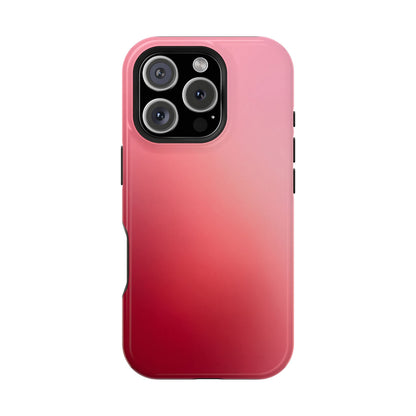 Hot Pink to Crimson Gradient Magnetic Case