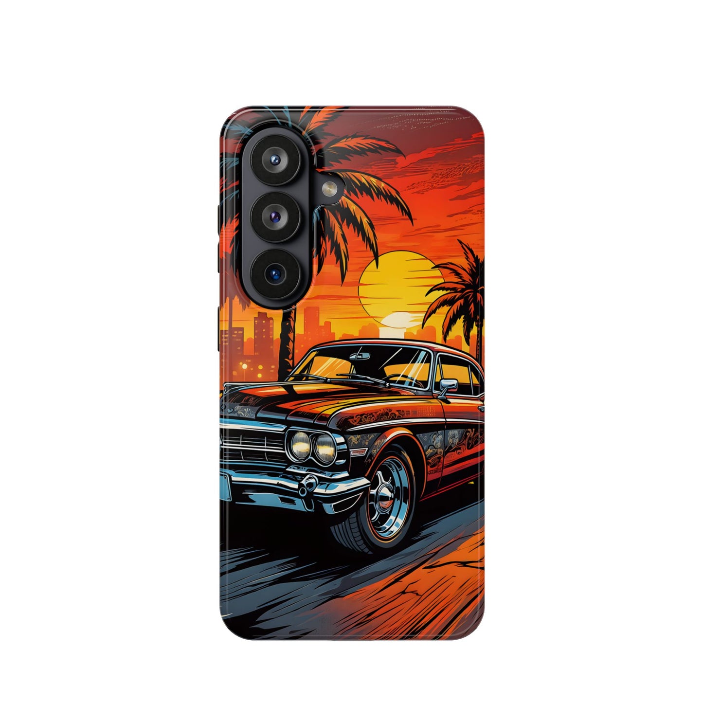 Vice City Cruiser: Comic Style Muscle Car MagSafe Case