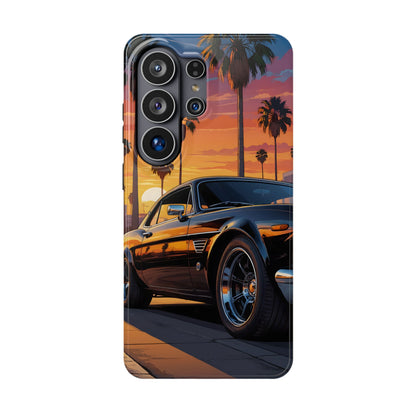 Pacific Cruiser: Cinematic Muscle Car Sunset MagSafe Case