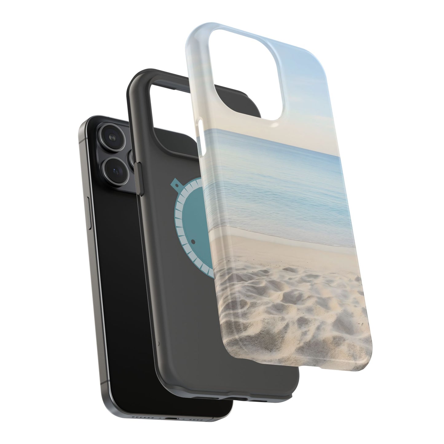 Beach Sunset Horizon Magnetic Impact Case