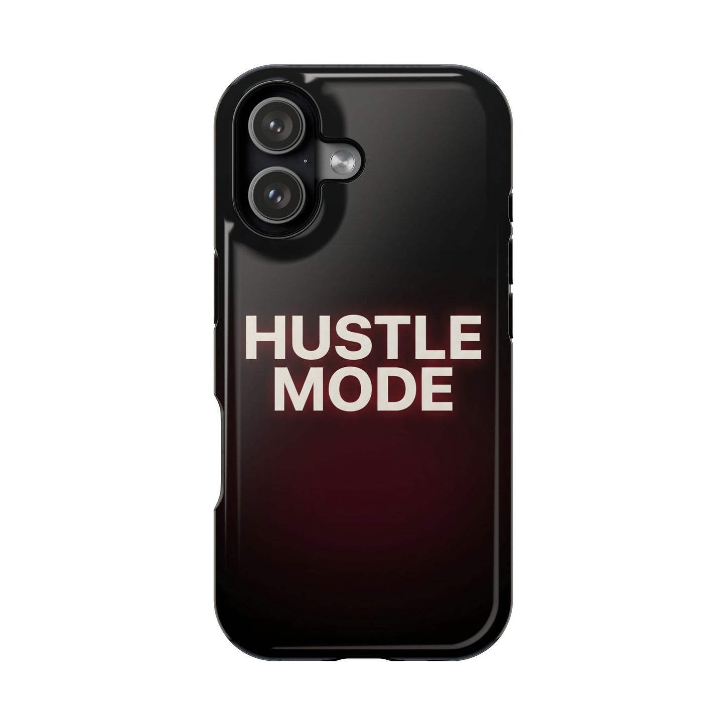 Hustle Mode Motivational Magnetic Impact Case
