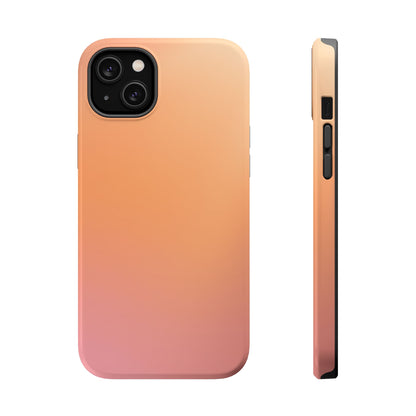 Orange to Pink Sunrise Gradient Magnetic Case