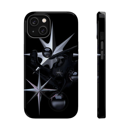 Cyber Star Liquid Metal Magnetic Tough Case