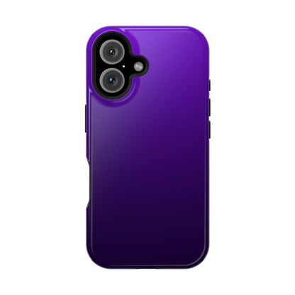 Midnight Amethyst: Dark Purple Gradient MagSafe Case