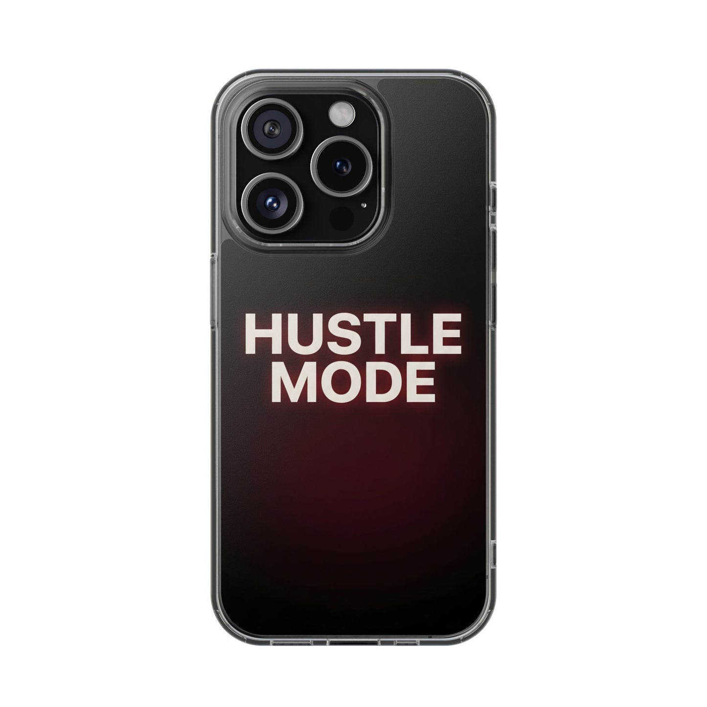 Hustle Mode Clear Case - MagSafe Compatible Dark Glowing Cover