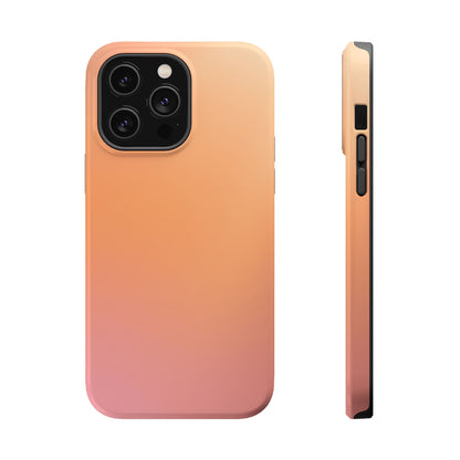 Orange to Pink Sunrise Gradient Magnetic Case