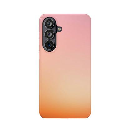 Pink to Orange Sunset Gradient Magnetic Impact Case