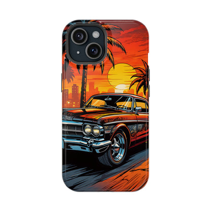Vice City Cruiser: Comic Style Muscle Car MagSafe Case