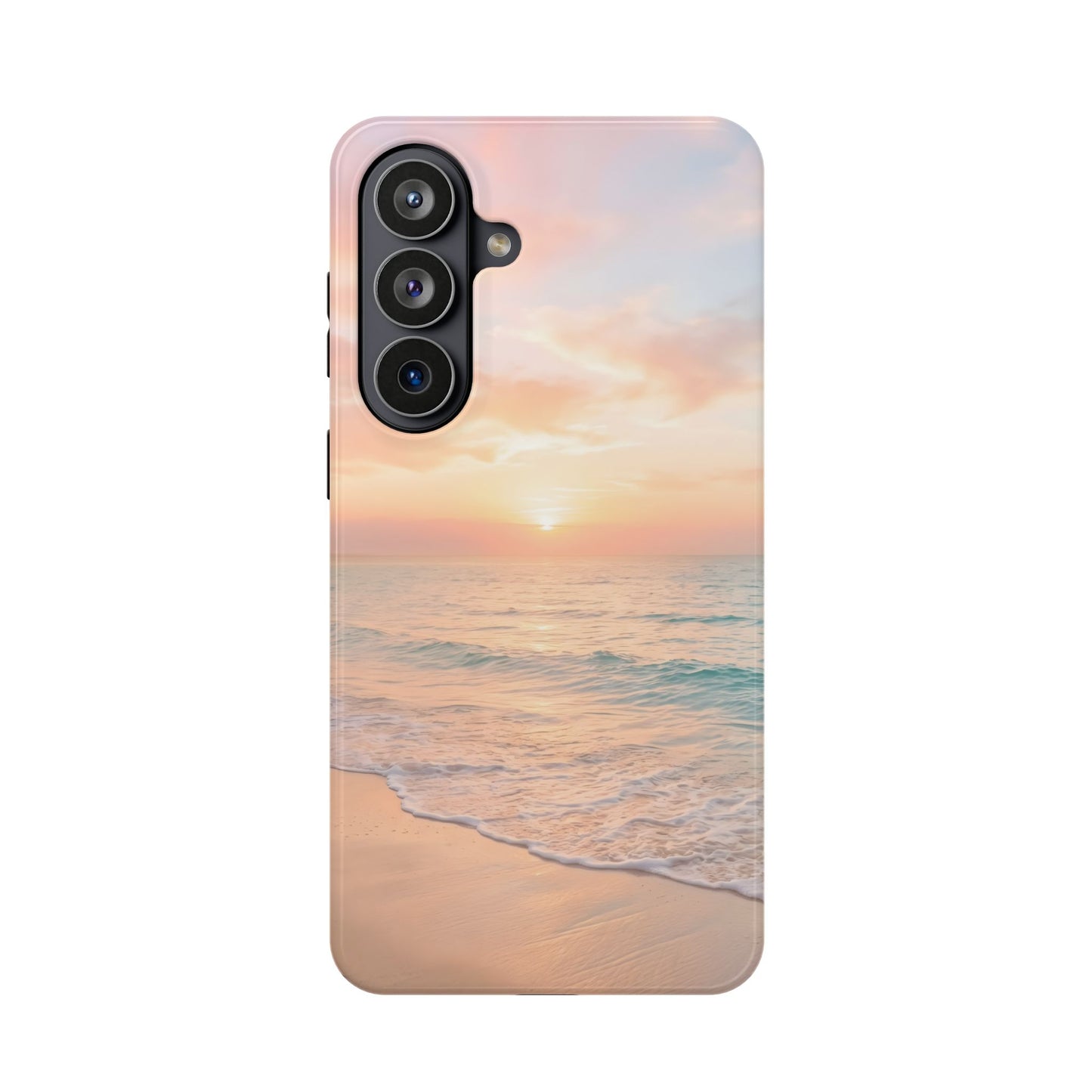 Serene Sunset Beach Magnetic Impact Case
