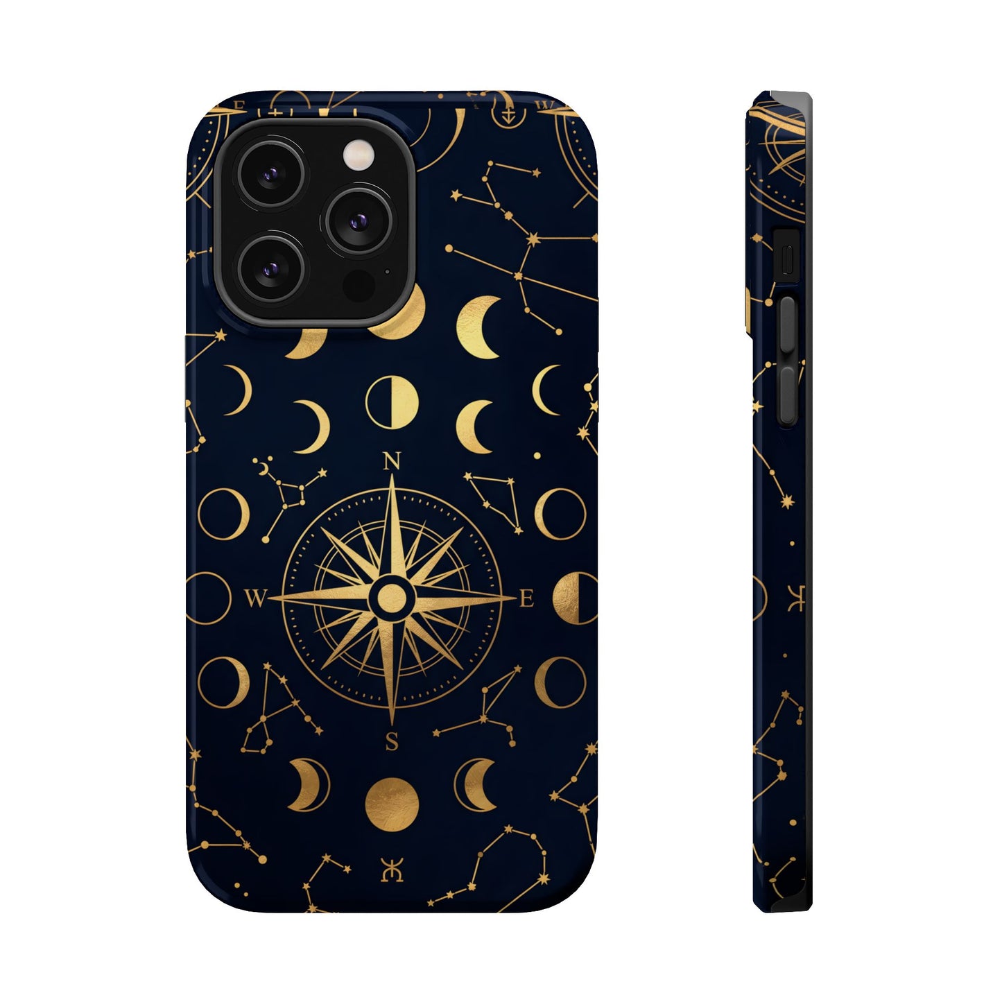 Celestial Navigator Golden Compass Magnetic Case