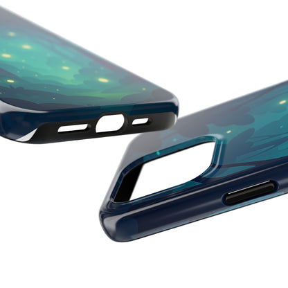 Enchanted Forest Fireflies Case - Mystic Nature Tough Cover for iPhone & Samsung