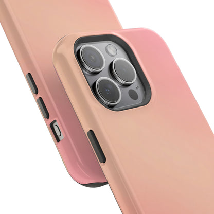 Soft Peach to Blush Gradient Magnetic Case