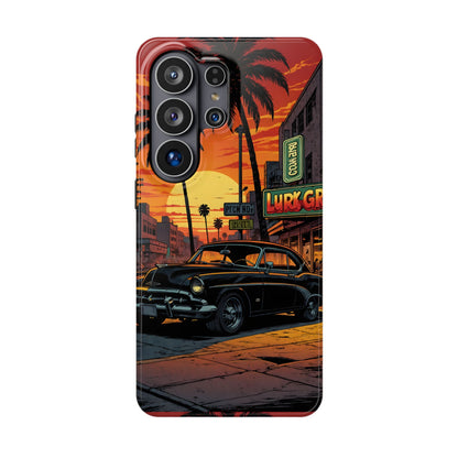 West Coast Cruiser: Retro Sunset Graphic Novel MagSafe Case