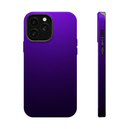 Midnight Amethyst: Dark Purple Gradient MagSafe Case