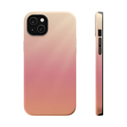 Sand to Dusty Rose Gradient Magnetic Impact Case