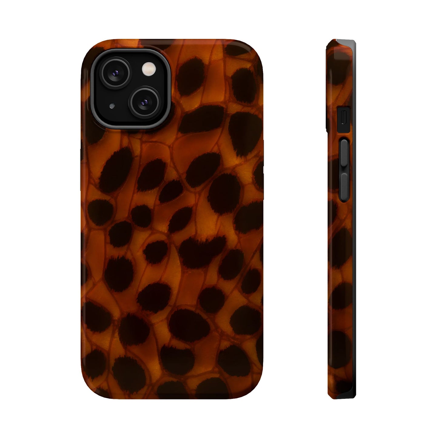 Dark Amber Tortoise Shell Magnetic Tough Case