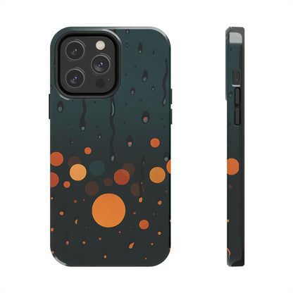 Rainy City Nights Tough Case - Abstract Bokeh Lights Cover for iPhone & Samsung