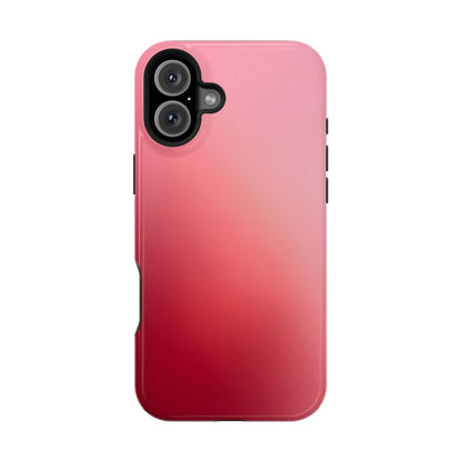 Hot Pink to Crimson Gradient Magnetic Case