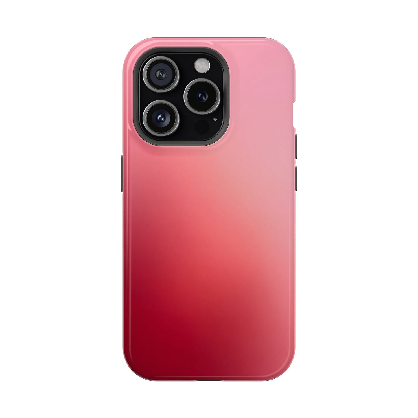 Hot Pink to Crimson Gradient Magnetic Case