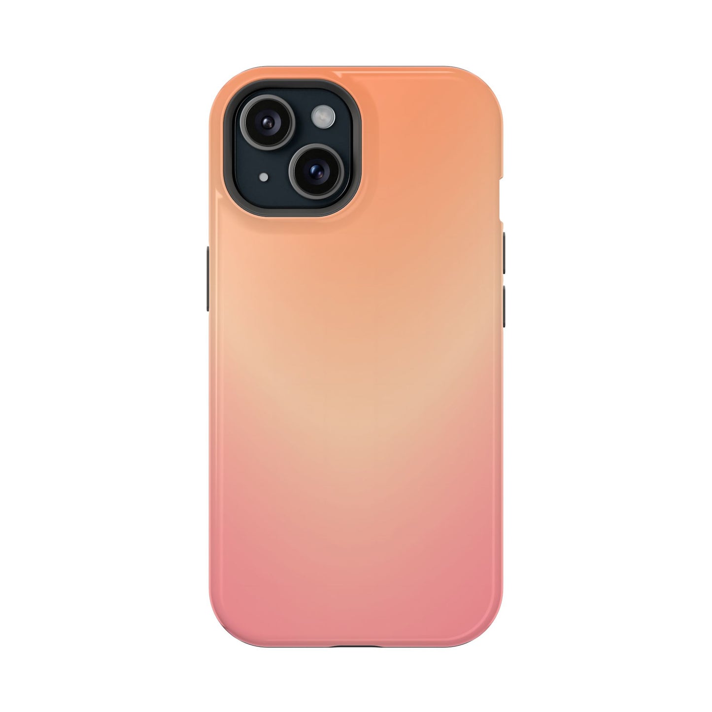 Peach to Rose Pastel Gradient Magnetic Case