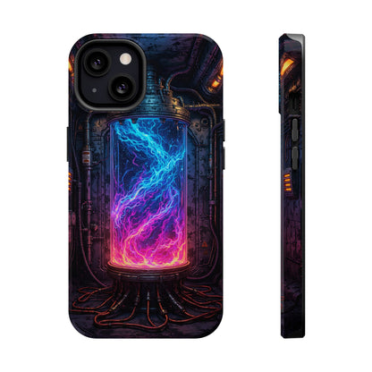 Neon Reactor: Cyberpunk Energy Core MagSafe Case