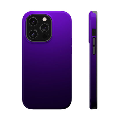 Midnight Amethyst: Dark Purple Gradient MagSafe Case