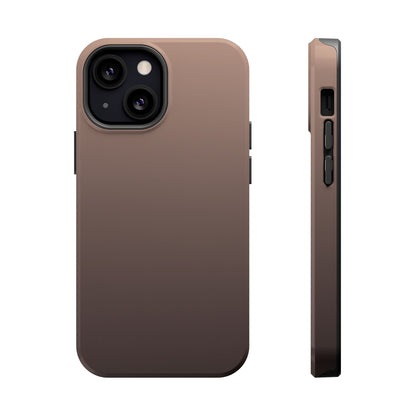 Mocha Ombre: Minimalist Espresso Gradient MagSafe Case
