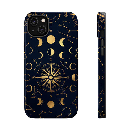 Celestial Navigator Golden Compass Magnetic Case
