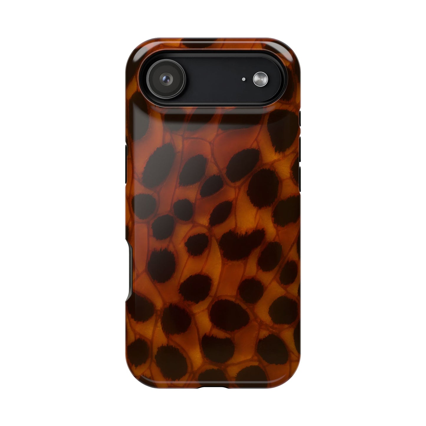 Dark Amber Tortoise Shell Magnetic Tough Case