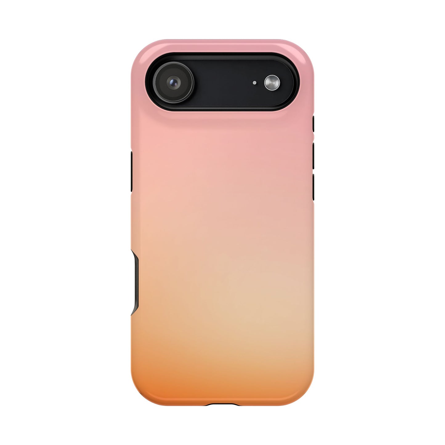 Pink to Orange Sunset Gradient Magnetic Impact Case