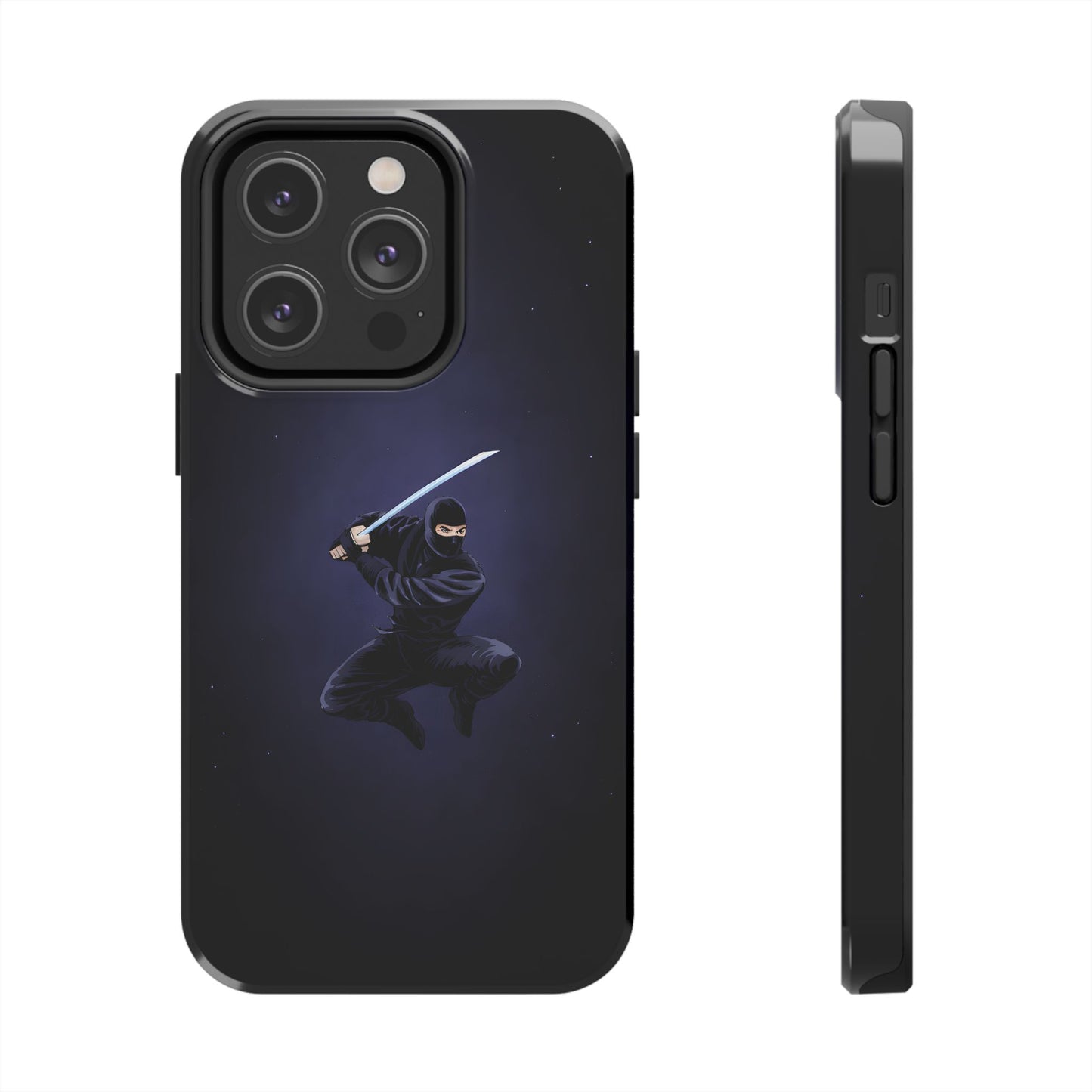 Shadow Ninja Assassin Tough Case - Dark Samurai Aesthetic Cover for iPhone & Samsung