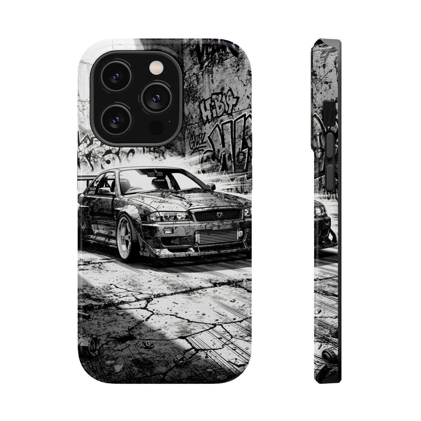 Urban Graffiti JDM Skyline Magnetic Tough Case