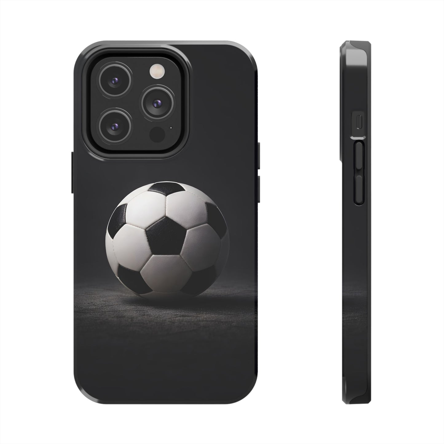 Professional Soccer Ball Tough Case - Minimalist Sports Cover for iPhone & Samsung