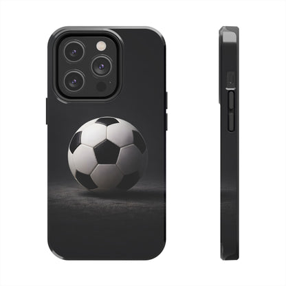 Professional Soccer Ball Tough Case - Minimalist Sports Cover for iPhone & Samsung