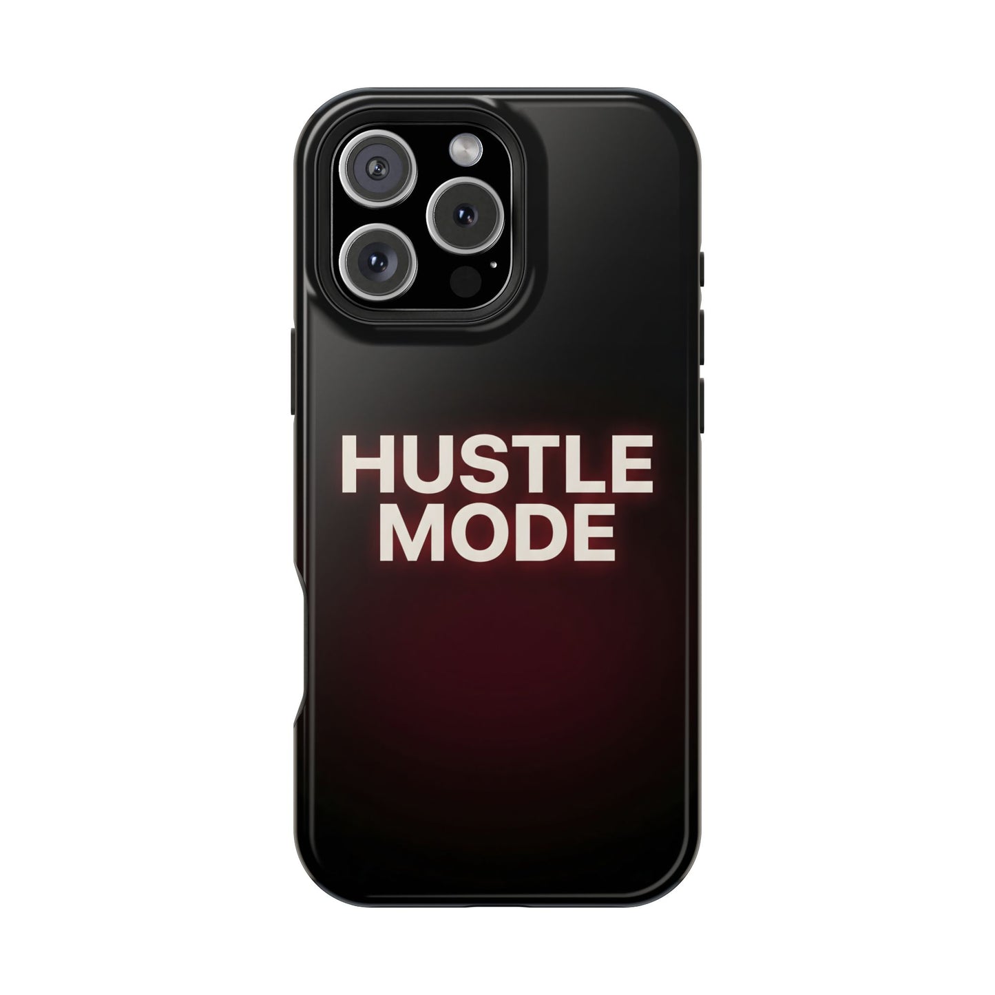 Hustle Mode Motivational Magnetic Impact Case